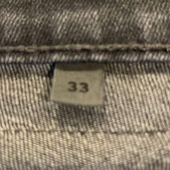 Citizens of Humanity Bowery Standard Slim Stretch 33/29.5 Faded Black Men - Picture 7 of 12